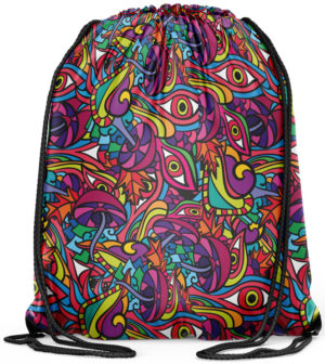 Worek Plecak Wodoodporny z Nadrukiem